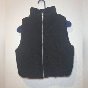 Ambiance Black Puffer Vest